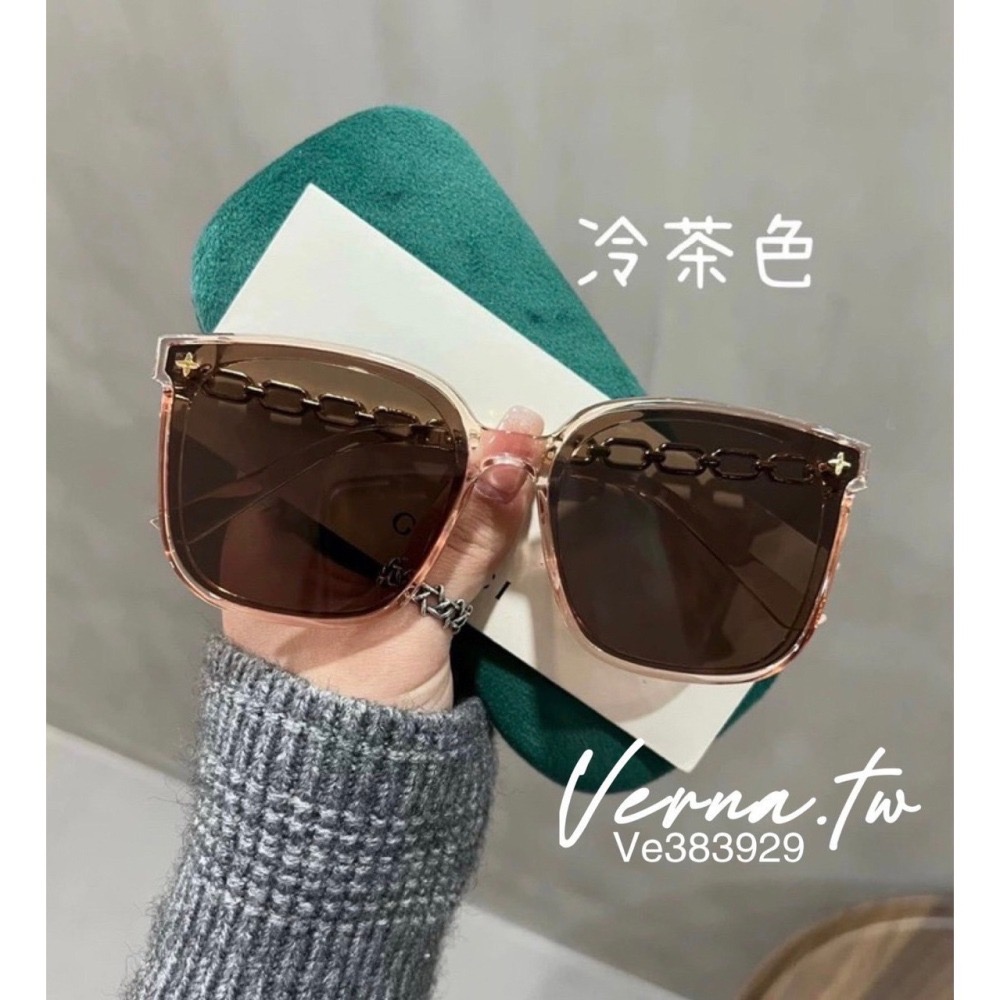 高級感‘設計感鏈條太陽眼鏡-細節圖8