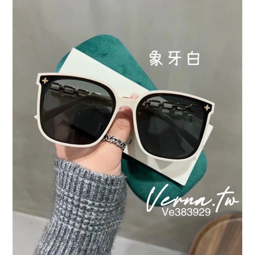 高級感‘設計感鏈條太陽眼鏡-細節圖9