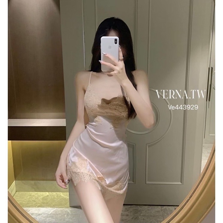 純欲風居家‘蕾絲美背綁繩睡衣-細節圖9