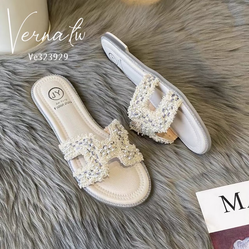 碎珠小香款美拖鞋-細節圖5