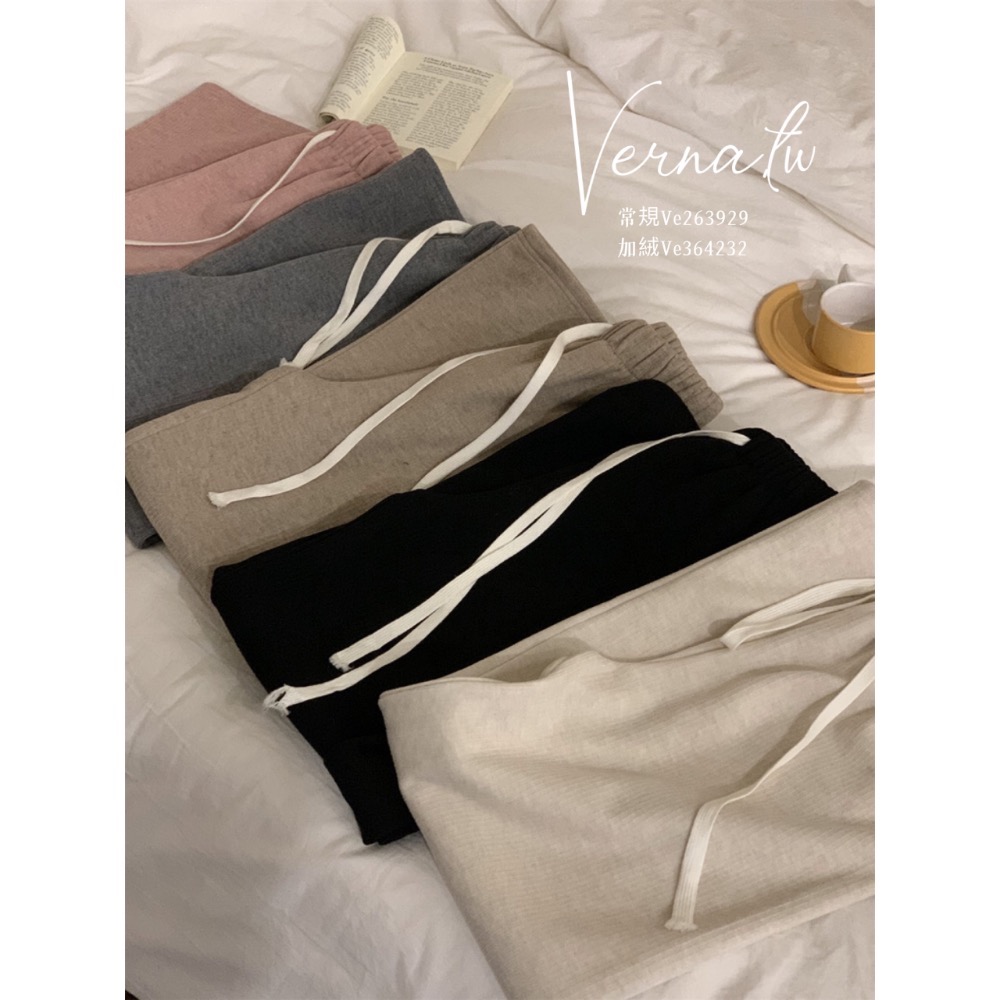 羊絨針織百搭長褲-細節圖6