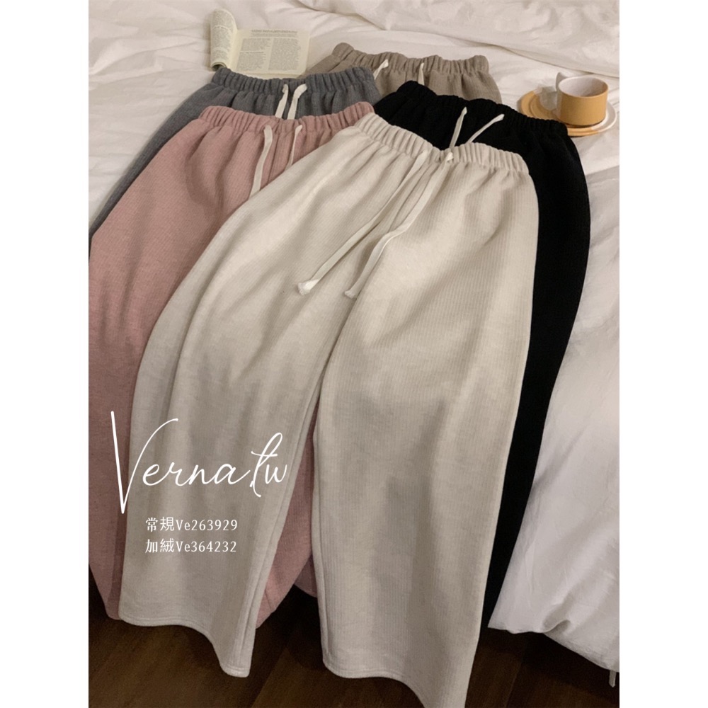 羊絨針織百搭長褲-細節圖8