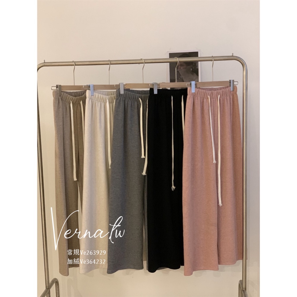 羊絨針織百搭長褲-細節圖11