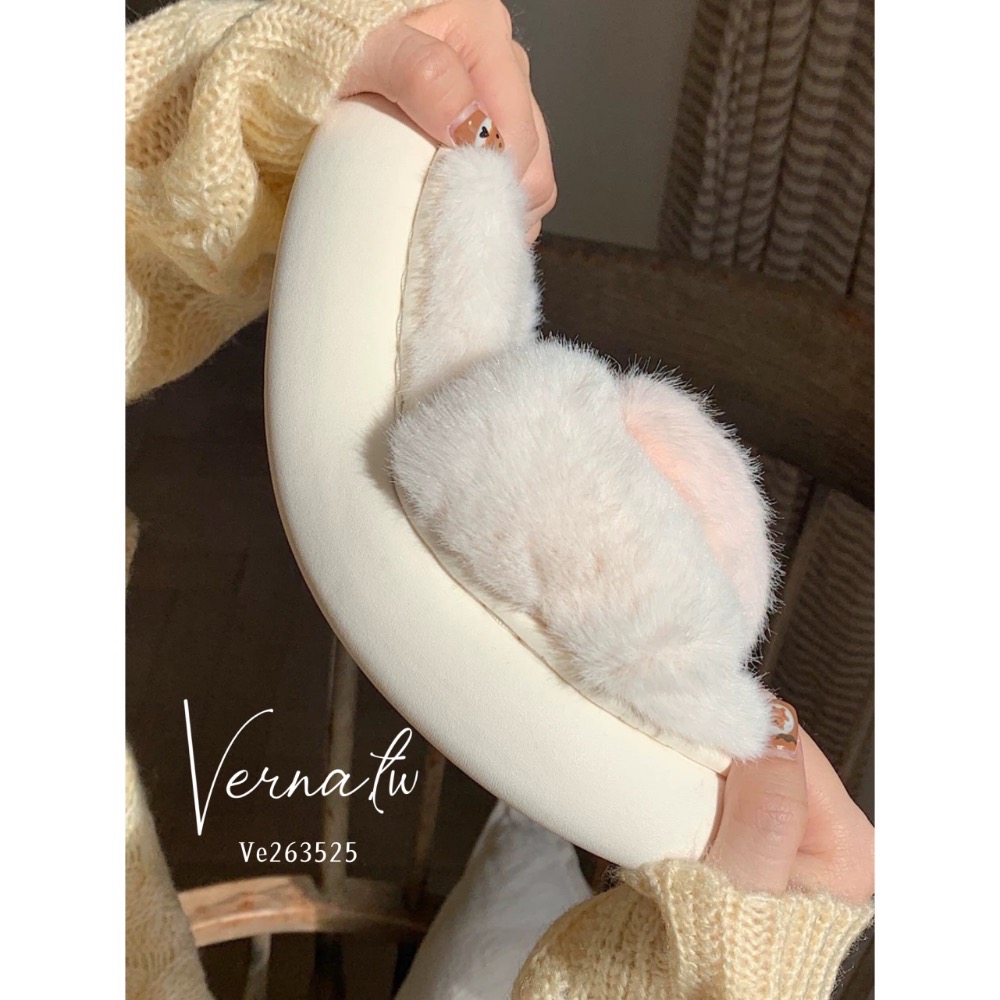 暖呼呼少女感愛心拖鞋-細節圖8