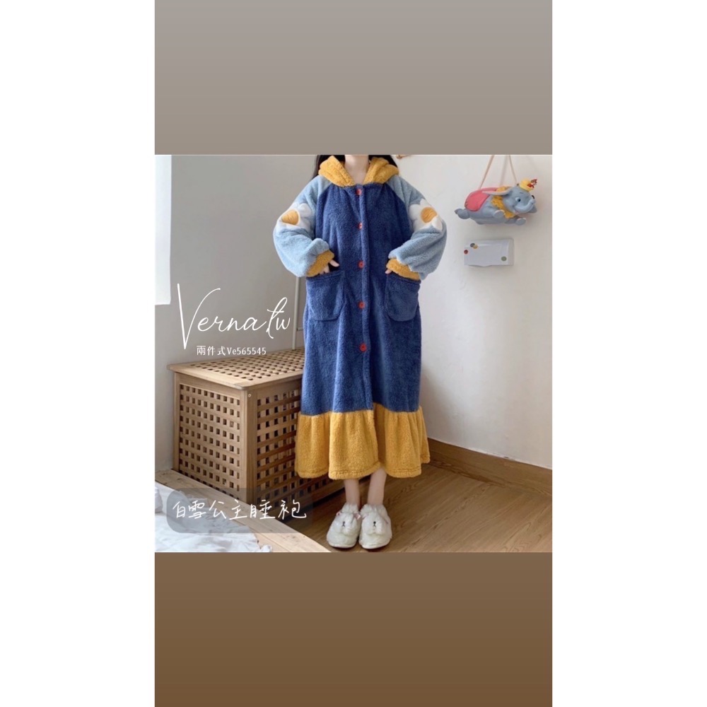 白雪公主上衣+褲子睡衣-細節圖2