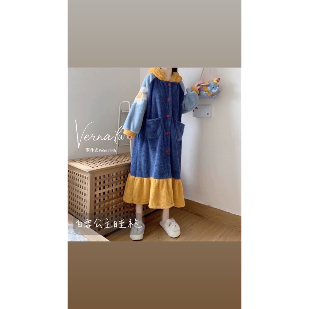 白雪公主上衣+褲子睡衣-細節圖3