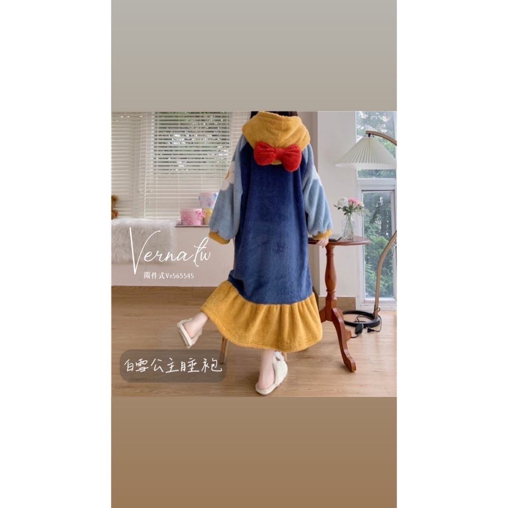 白雪公主上衣+褲子睡衣-細節圖5