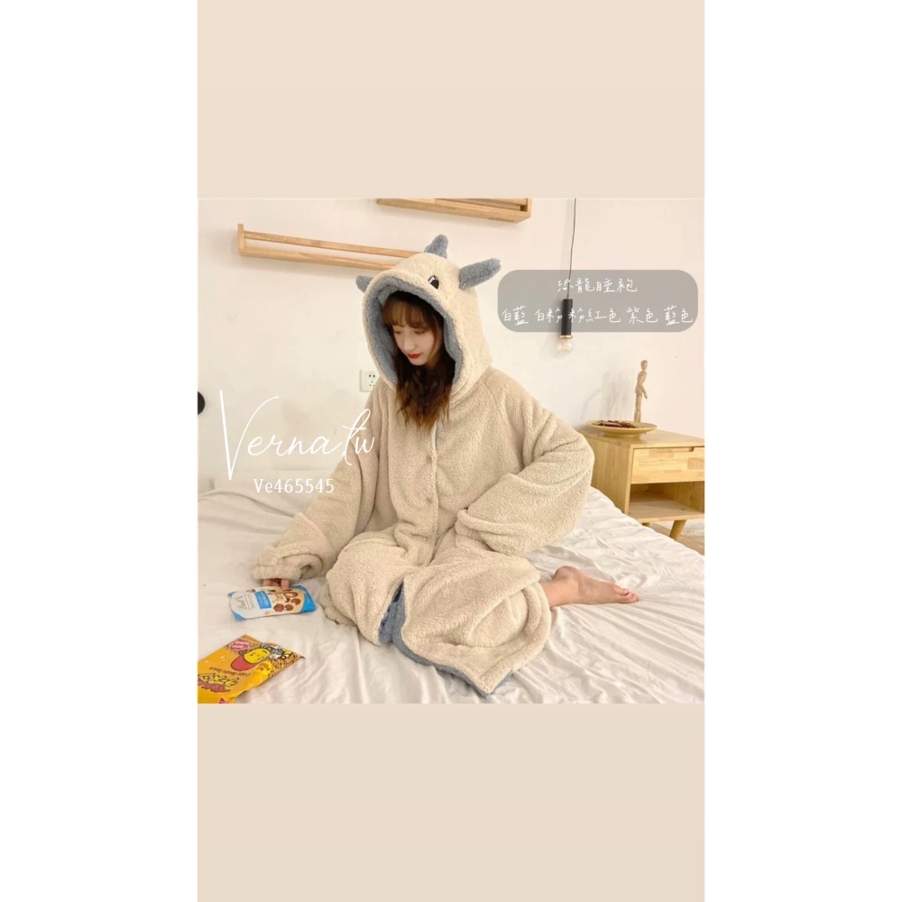 恐龍睡袍-細節圖7