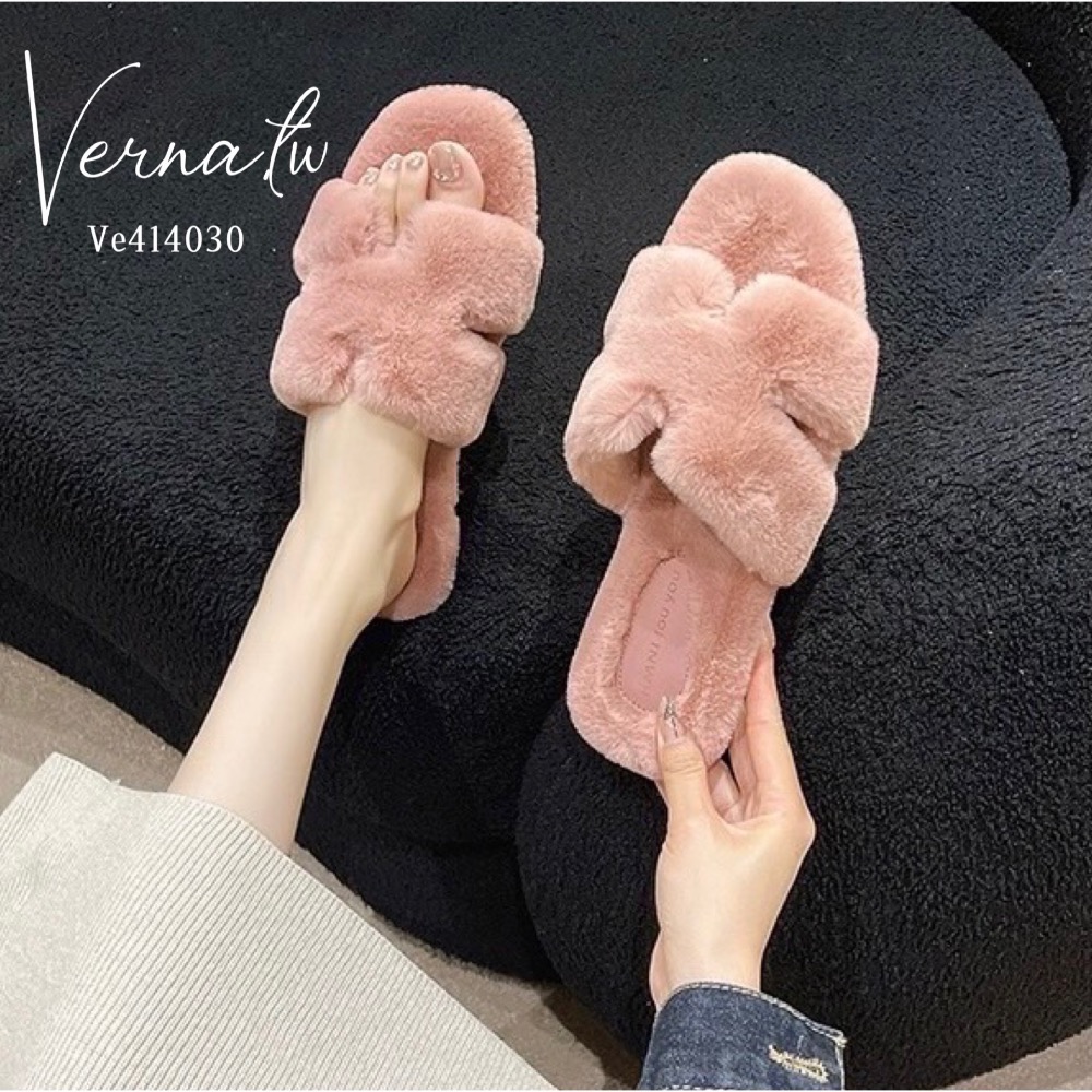 Q版毛毛感字母H拖鞋 超值優惠-細節圖9