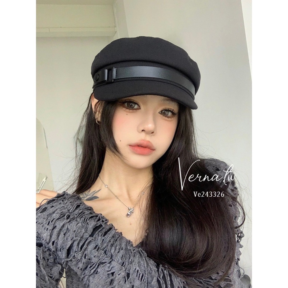 英倫海軍風貝雷帽-細節圖4