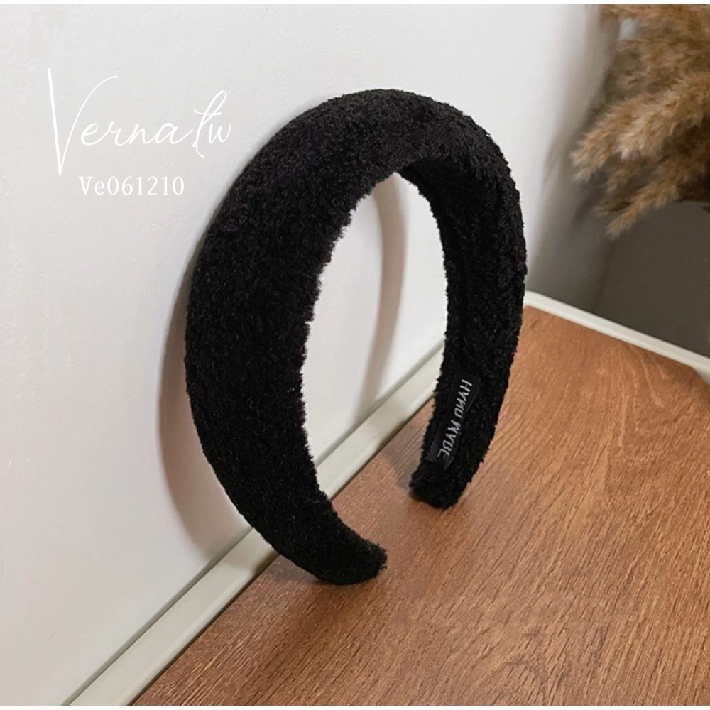 美拉德毛絨配色髮箍5色-細節圖6