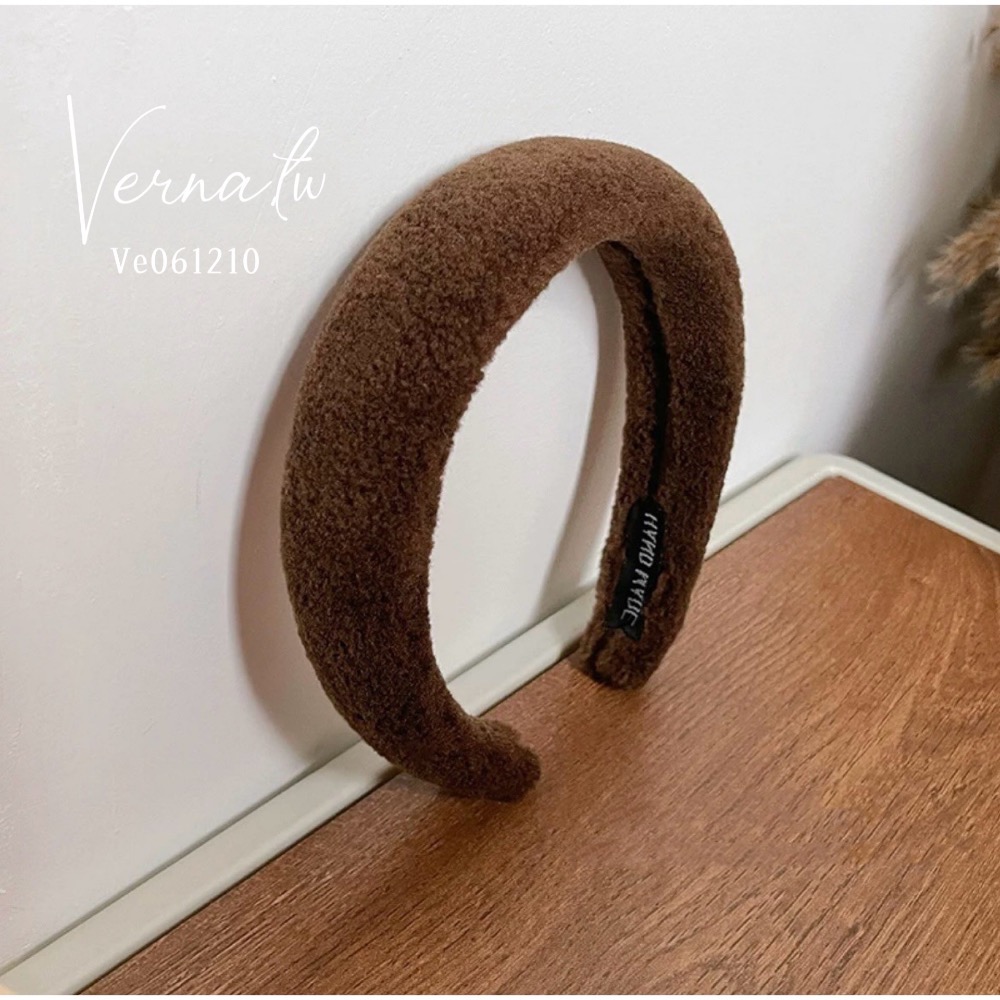 美拉德毛絨配色髮箍5色-細節圖10