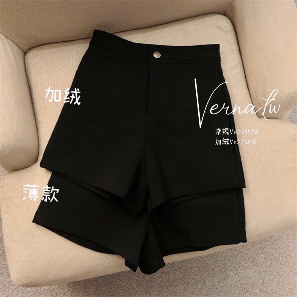 現貨｜超級無敵顯瘦黑色短褲-細節圖8