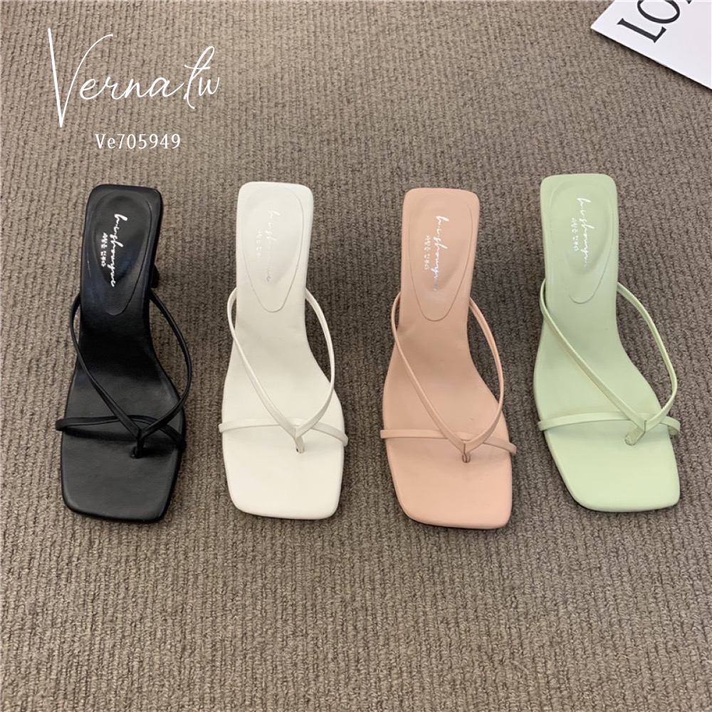 百搭單品‘網美必備線條跟鞋-細節圖4