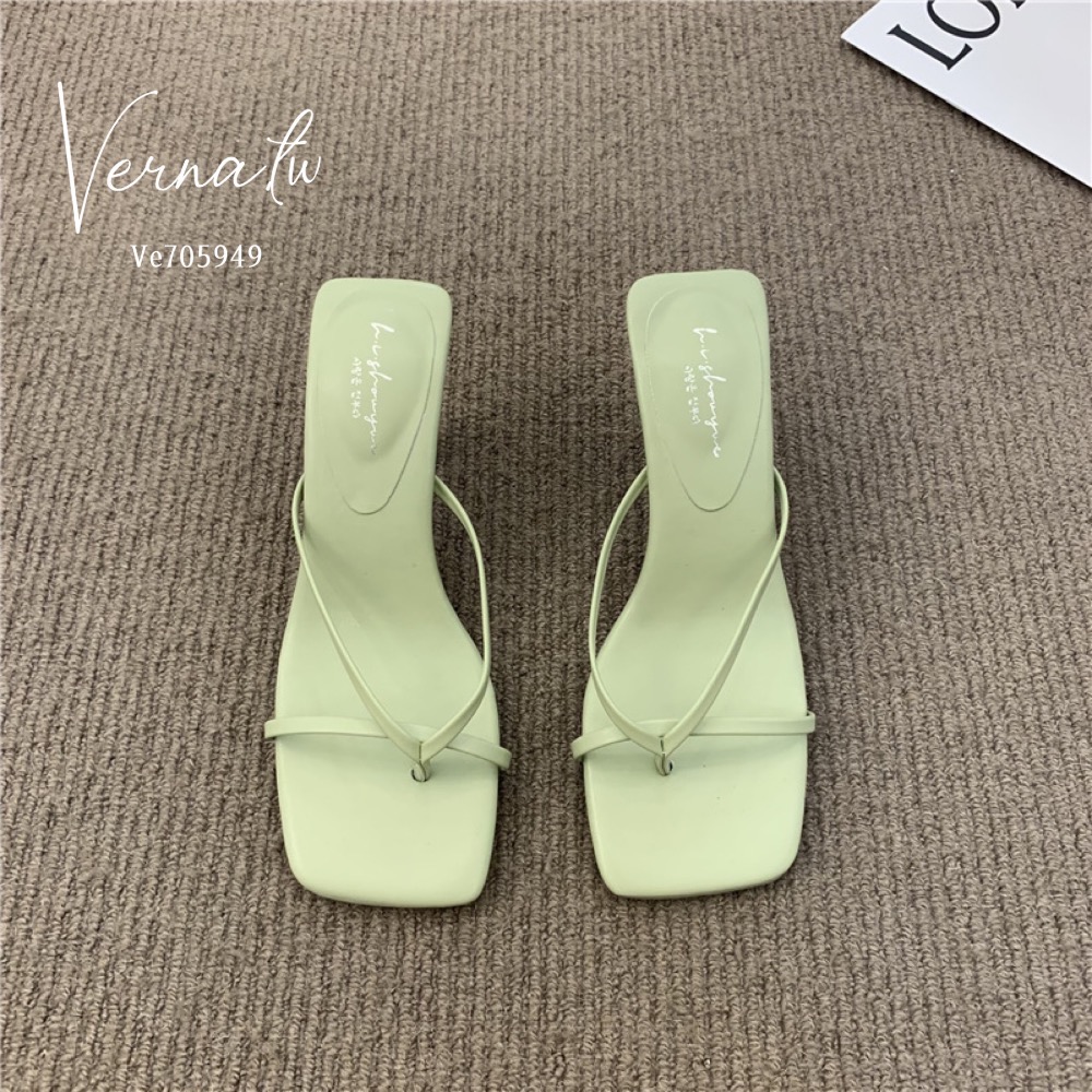 百搭單品‘網美必備線條跟鞋-細節圖5