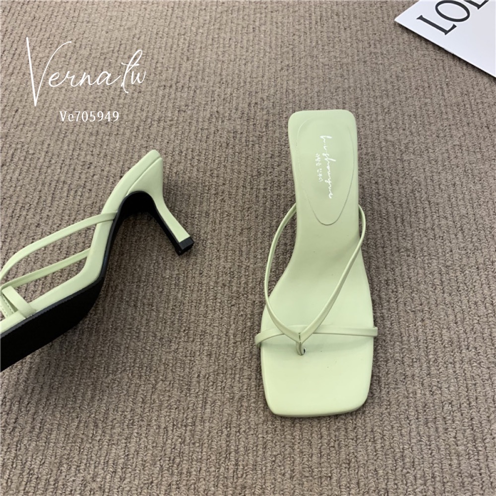 百搭單品‘網美必備線條跟鞋-細節圖6