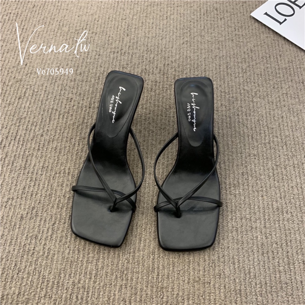 百搭單品‘網美必備線條跟鞋-細節圖9