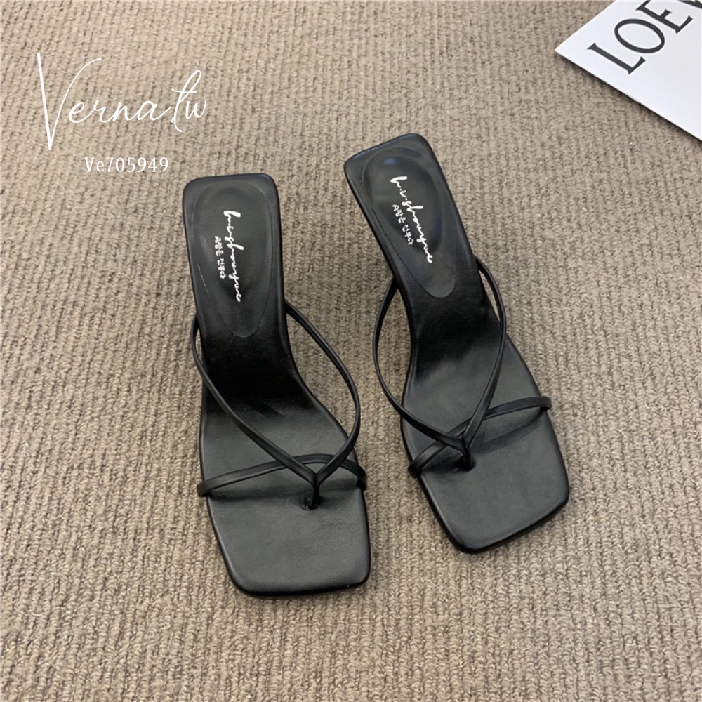 百搭單品‘網美必備線條跟鞋-細節圖10