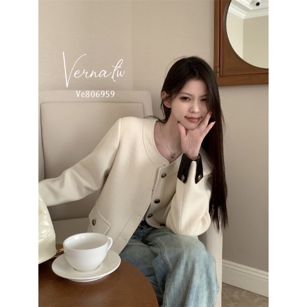 氣質首選小香撞色百搭外套-細節圖7