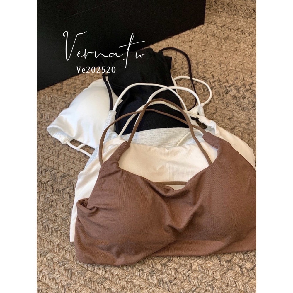 美式辣妹露背胸墊背心-細節圖7