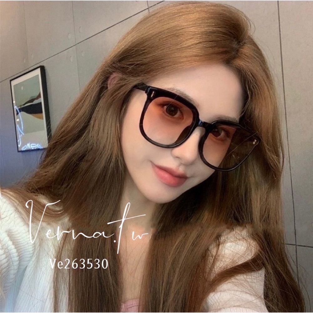 高級感大框造型太陽眼鏡（五種顏色）-細節圖3