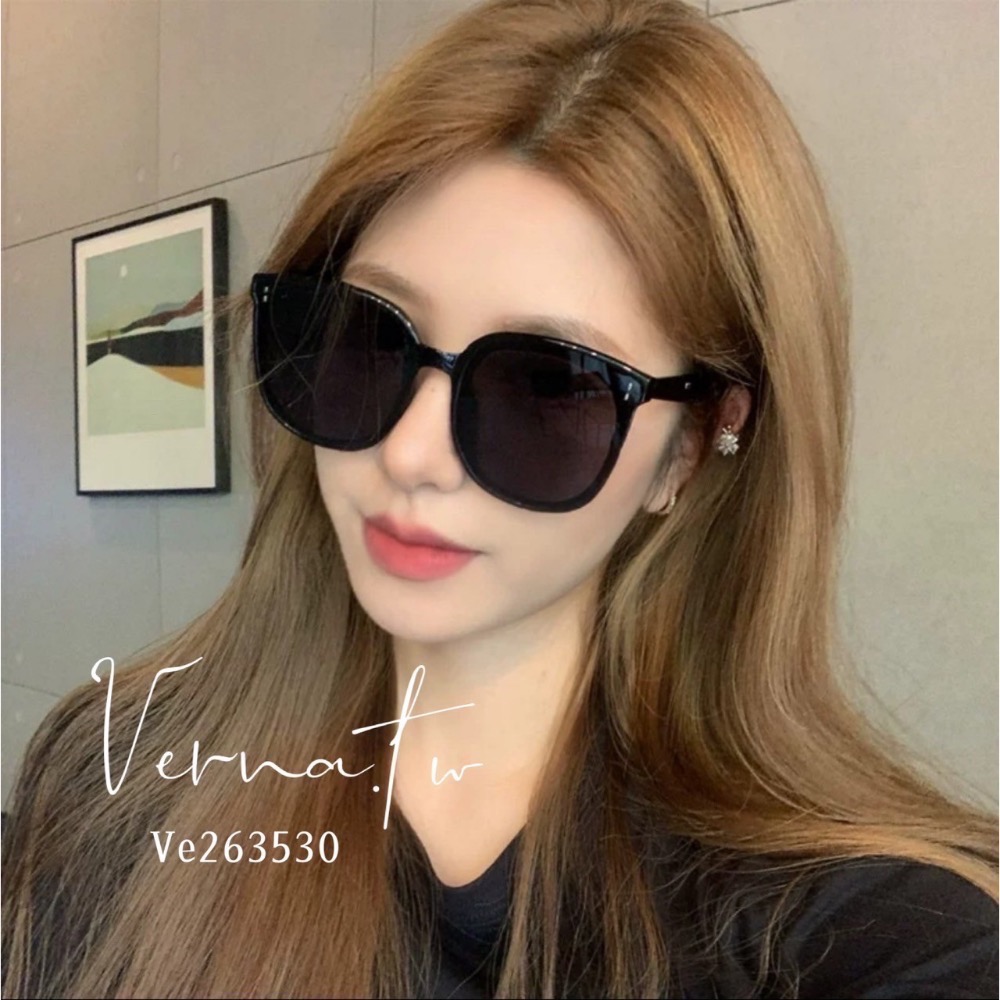 高級感大框造型太陽眼鏡（五種顏色）-細節圖5