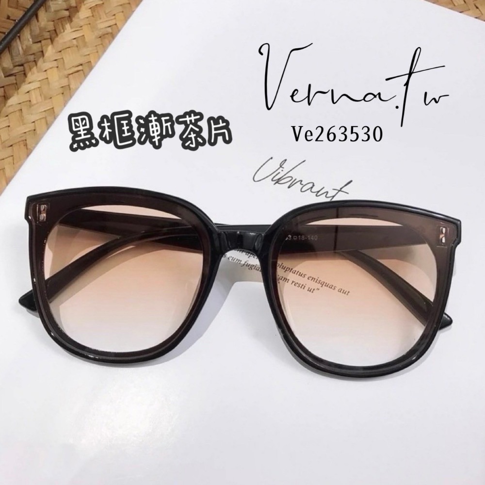 高級感大框造型太陽眼鏡（五種顏色）-細節圖7