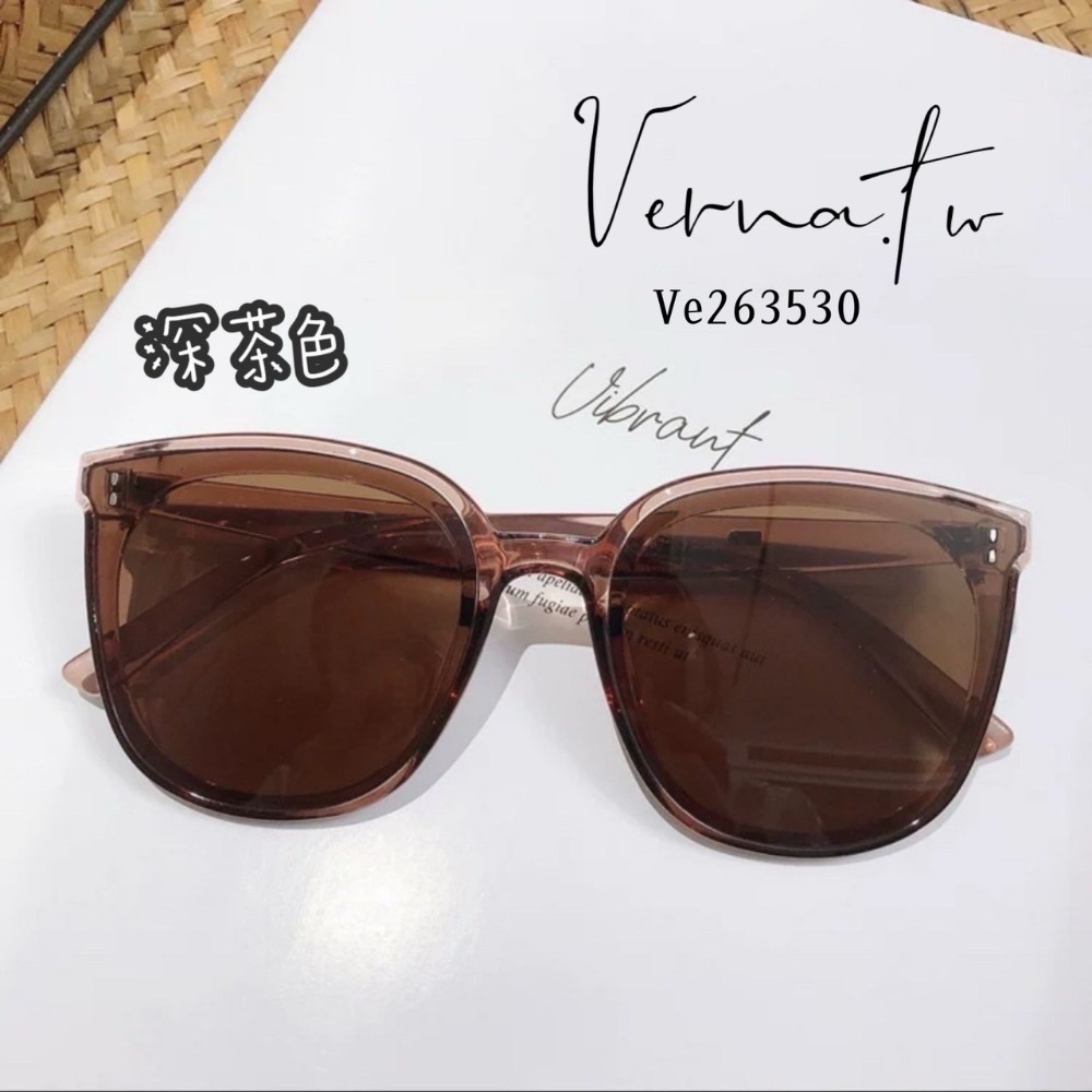 高級感大框造型太陽眼鏡（五種顏色）-細節圖10