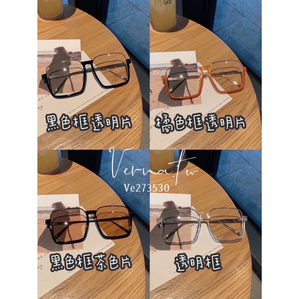 半框歐美個性造型太陽眼鏡 （七種顏色）-細節圖2