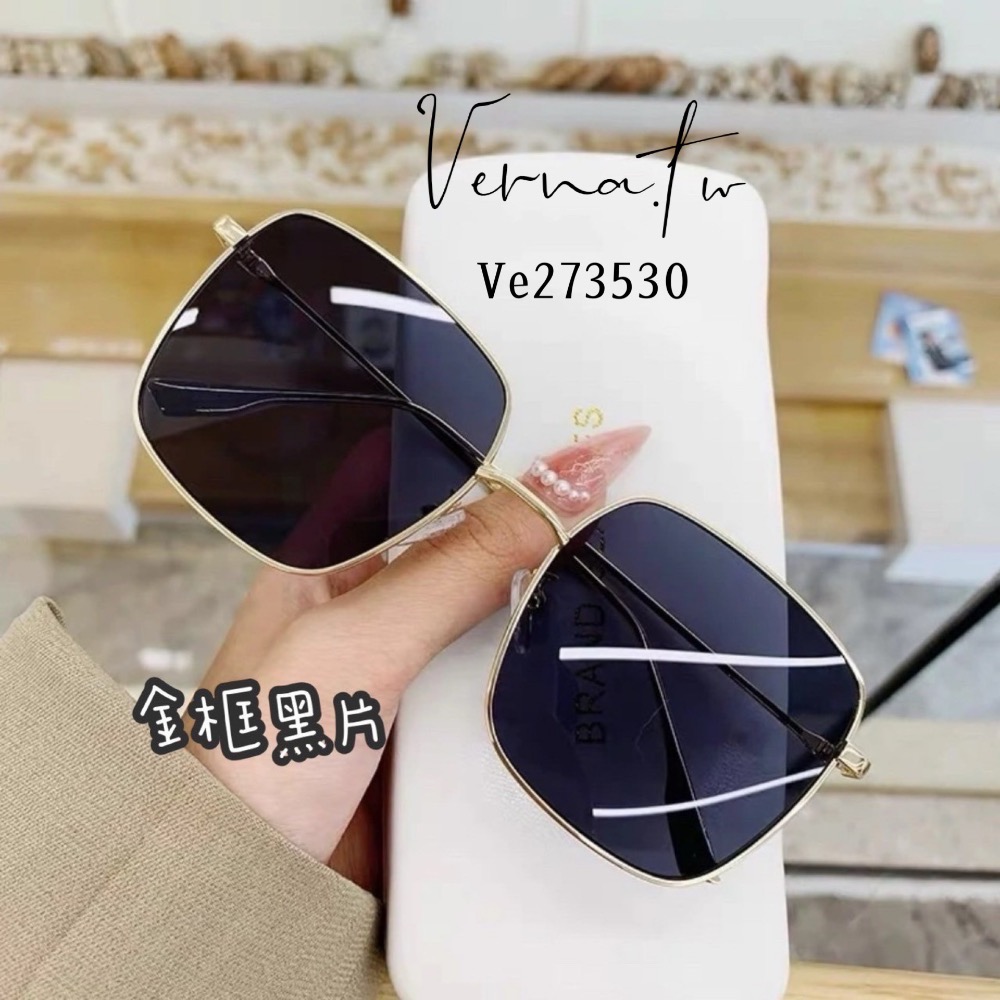 質感金屬方框反光太陽眼鏡 （七種顏色）-細節圖5