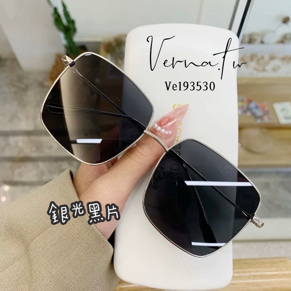 質感金屬方框反光太陽眼鏡 （七種顏色）-細節圖8