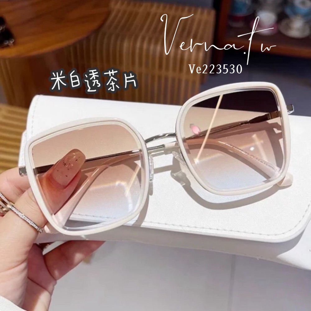 歐美個性款半框太陽眼鏡 （八種顏色）-細節圖5