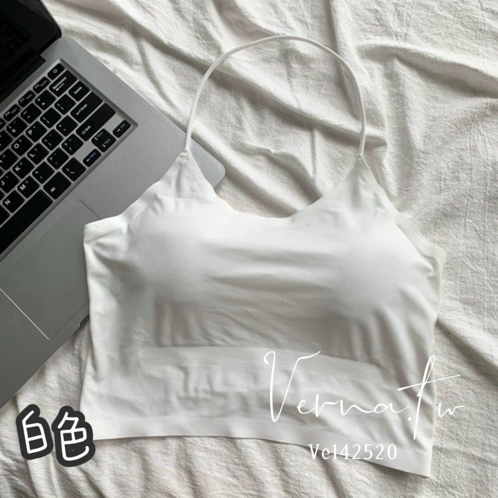 夏日休閒必買款‘ 掛脖交叉美背冰絲背心8色-細節圖7