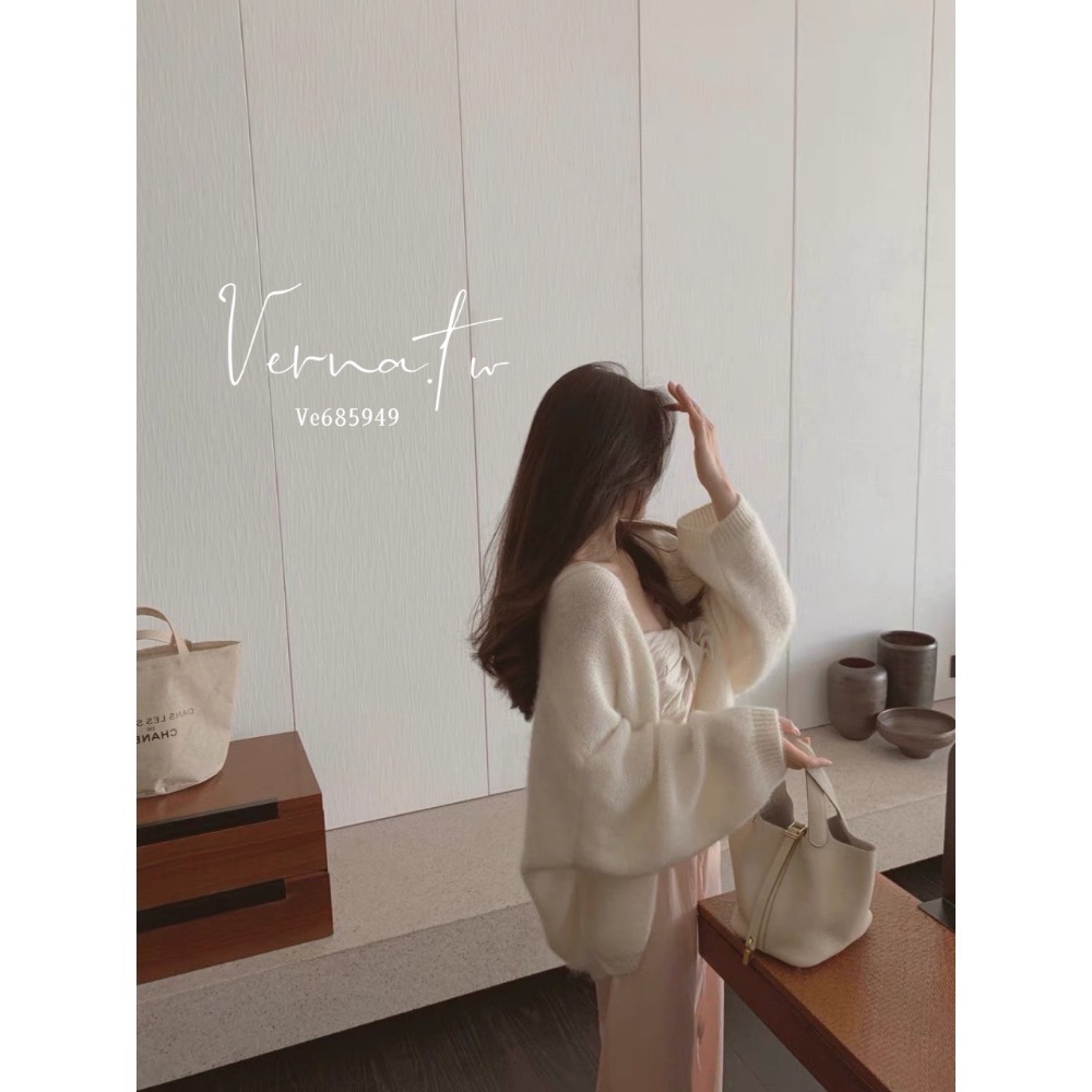 初秋首選‘ 韓國慵懶感毛衣外套-細節圖3