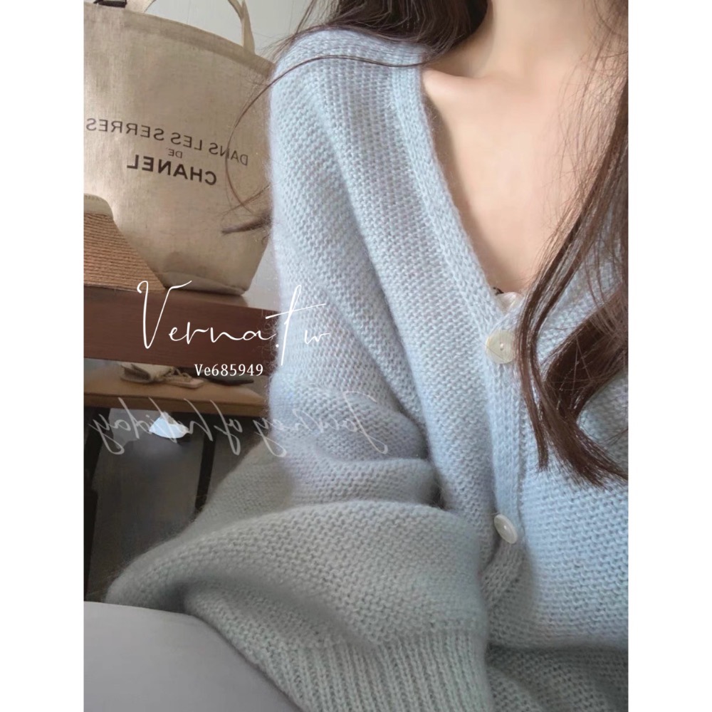 初秋首選‘ 韓國慵懶感毛衣外套-細節圖11