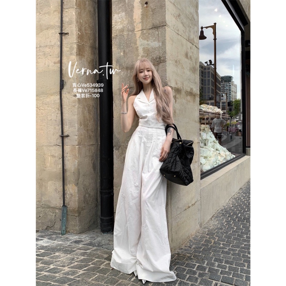 春季新款‘潮流棉質背心+長褲-細節圖2