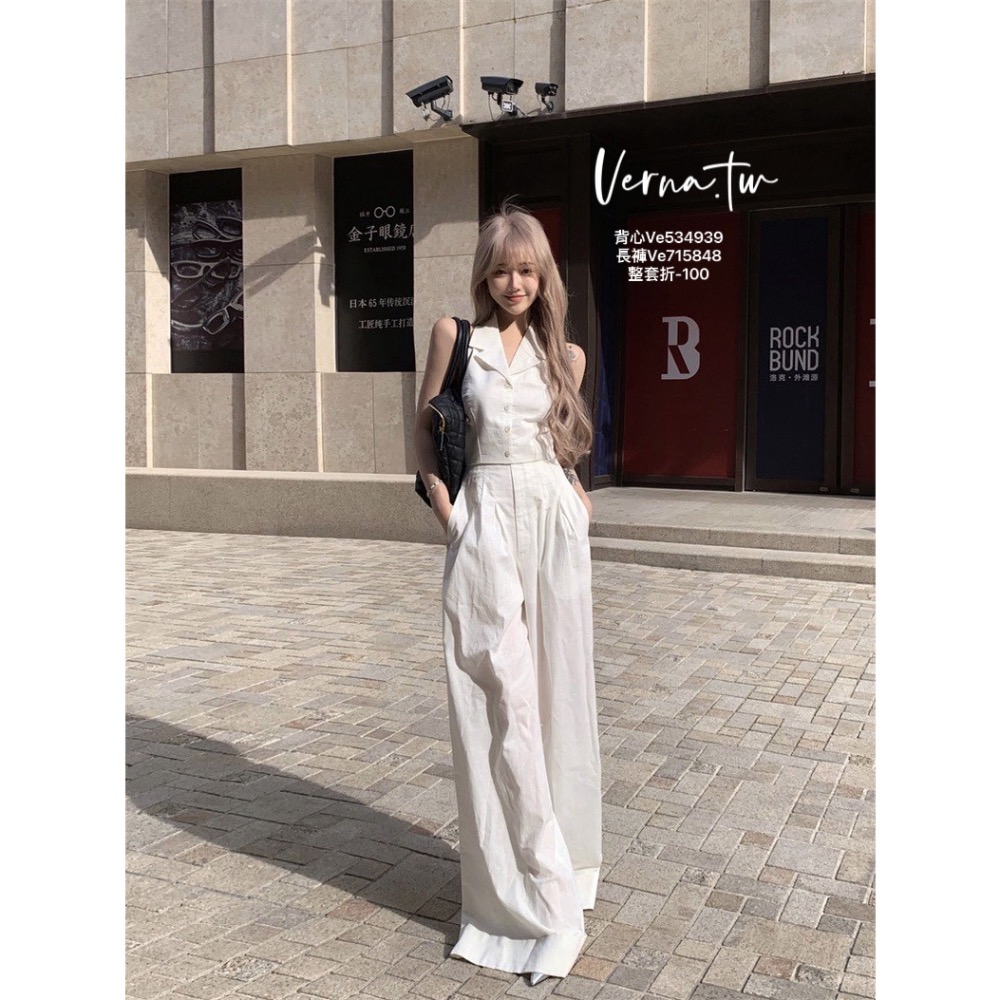 春季新款‘潮流棉質背心+長褲-細節圖3