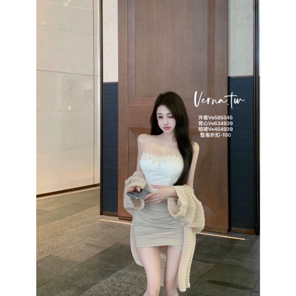 現貨｜自帶胸墊🐰高質量媛感三件套-細節圖5