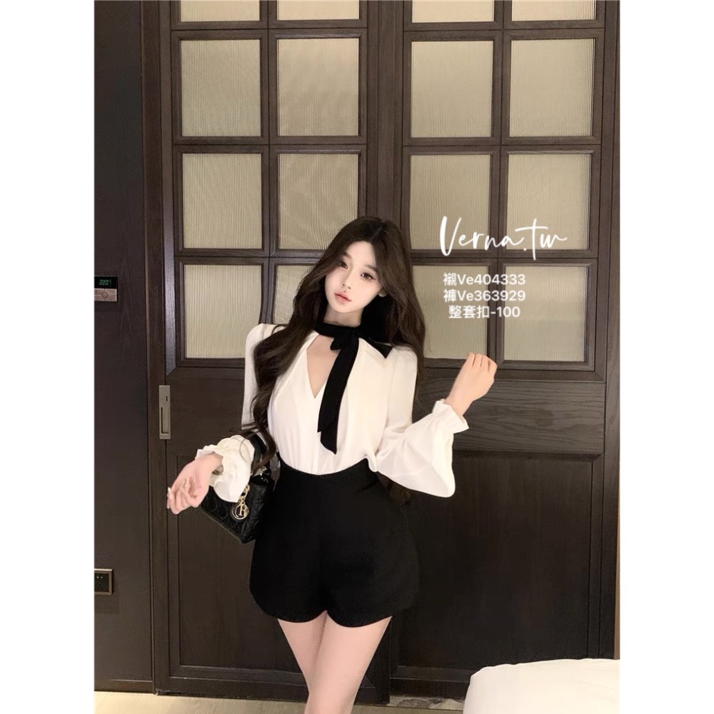 高級訂製‘高級感滿分撞色兩件套-細節圖4