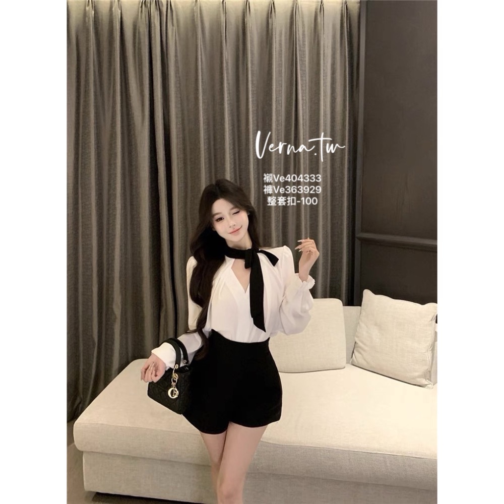 高級訂製‘高級感滿分撞色兩件套-細節圖5