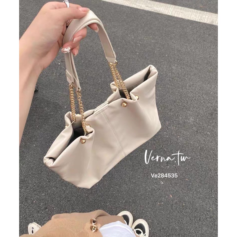 高級訂製‘軟皮大容量托特包-細節圖3