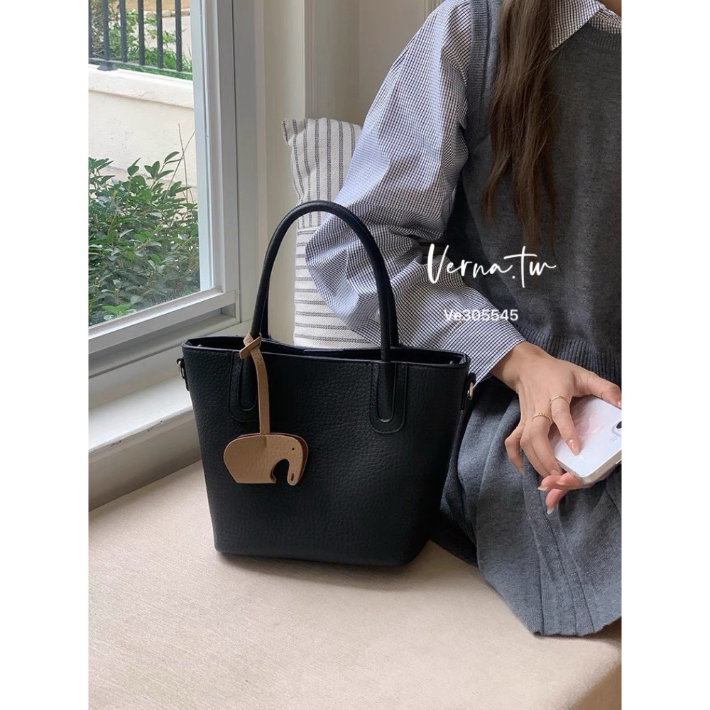 富家千金’高級托特水桶包-細節圖2