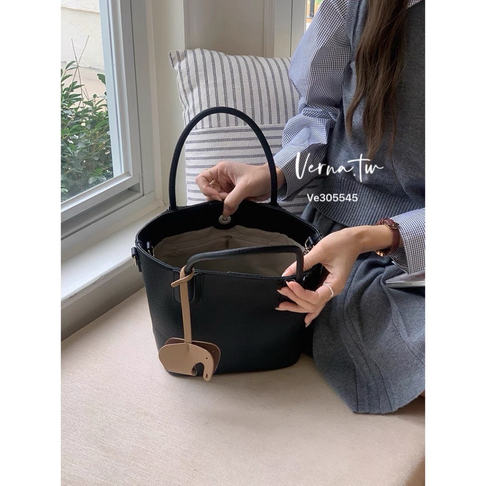 富家千金’高級托特水桶包-細節圖3