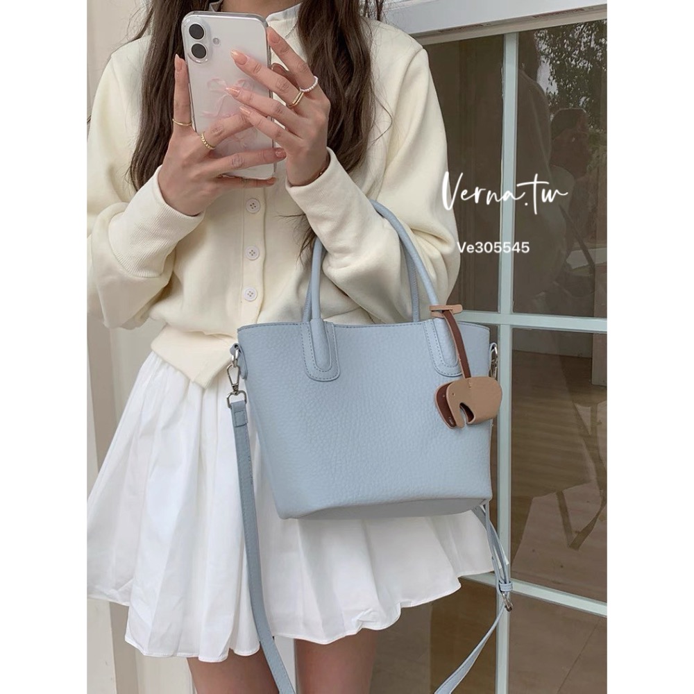 富家千金’高級托特水桶包-細節圖9