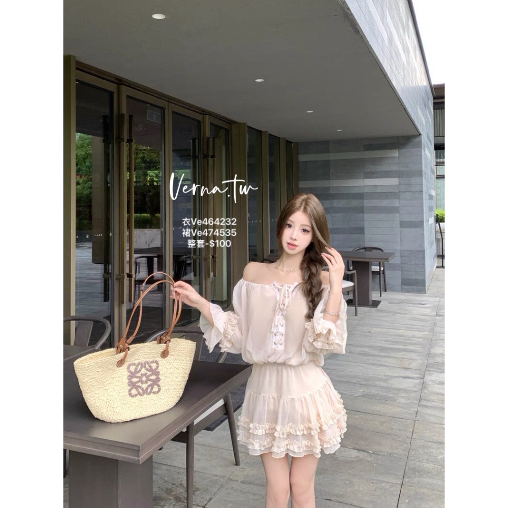 富家千金‘裸色氣質兩件套-細節圖10