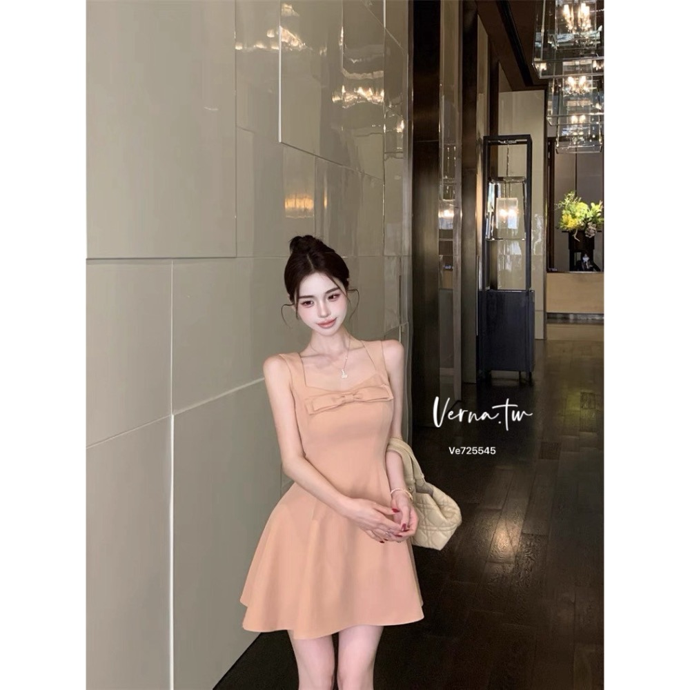 甜美顏值 千金蝴蝶結🎀連身裙-細節圖4