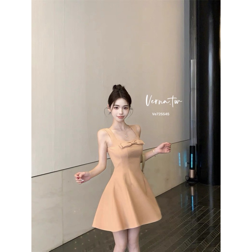 甜美顏值 千金蝴蝶結🎀連身裙-細節圖6