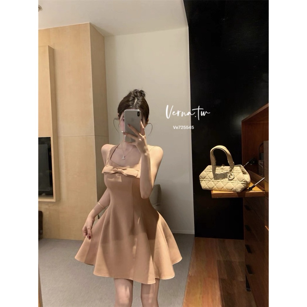 甜美顏值 千金蝴蝶結🎀連身裙-細節圖8