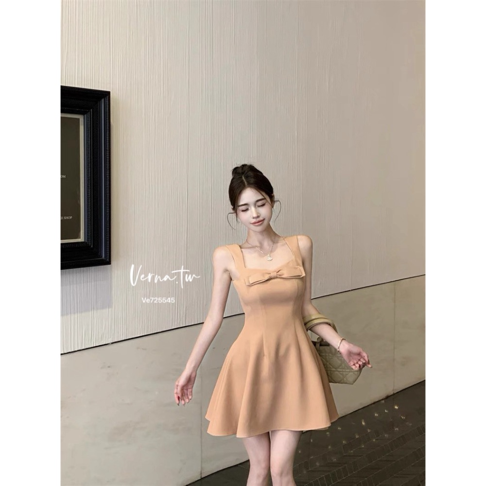 甜美顏值 千金蝴蝶結🎀連身裙-細節圖10