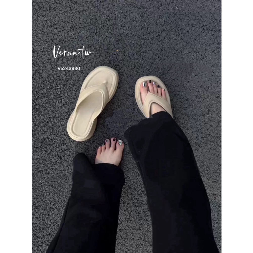 超美爆款！厚底人字拖鞋-細節圖2